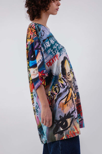 Huemn City' Graffiti T-Shirt | Huemn at Broadway