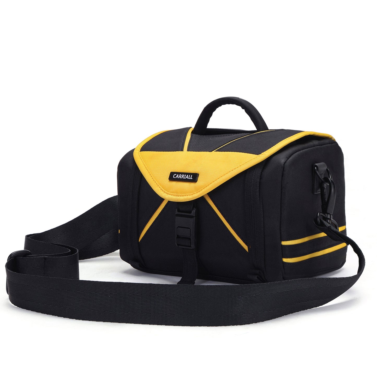 Carriall Zento - The Kids Meal Bag Black & Yellow Lunch Bag For Kids Boys & Girls (Black & Yellow)