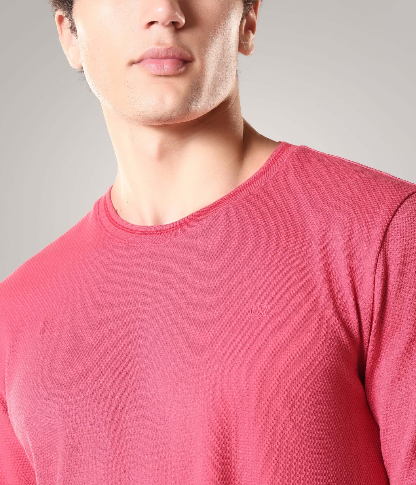 Crew Neck Tshirt |Cool Tech + UV Protectant + Anti Odour  REGALPINK