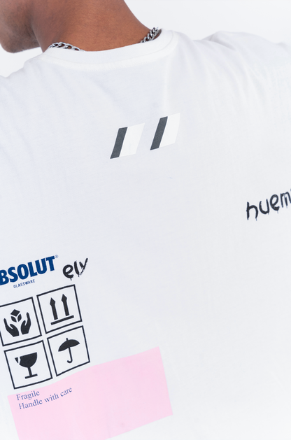 8 Billion Flavours' T-Shirt (White) | Huemn at Broadway