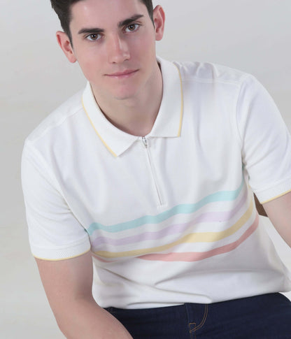Polo Tshirt | Anti Stain Anti Odor Water Repellent   VANILLACREAM