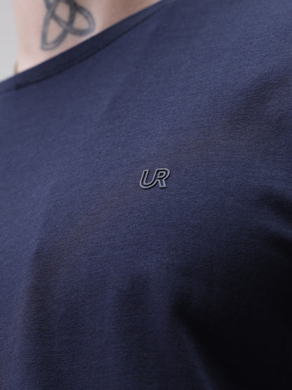 Crew Neck Tshirt | Anti Stain Anti Odor Water Repellent-BLUEMIST