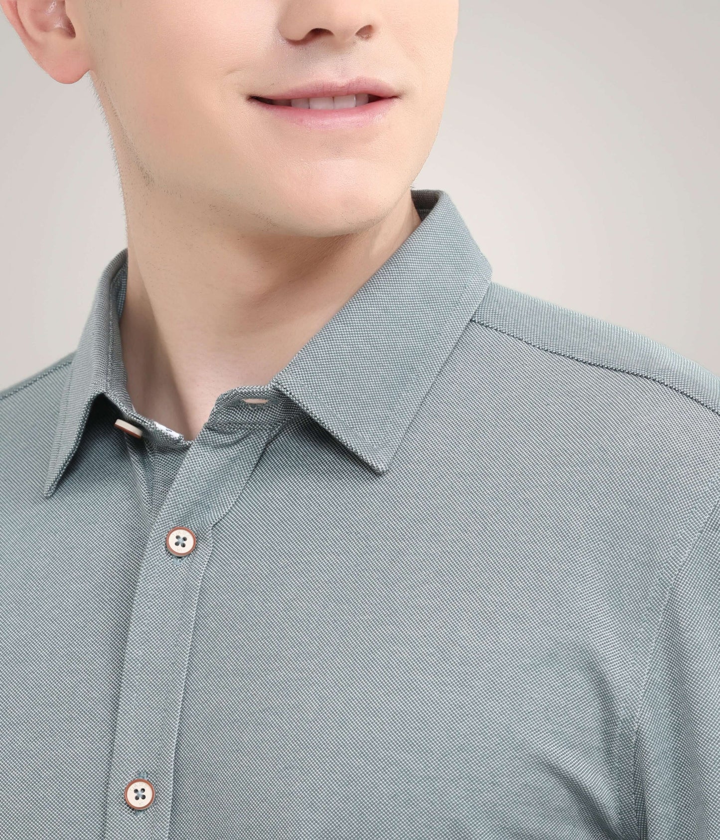 Shirt | Anti Stain Anti Odor Water Repellent   JADEITEGREEN
