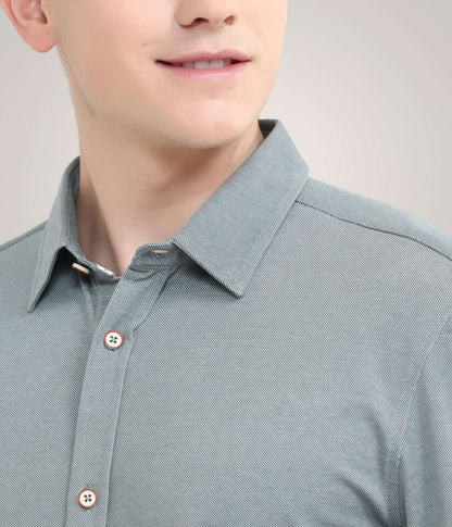 Shirt | Anti Stain Anti Odor Water Repellent   JADEITEGREEN