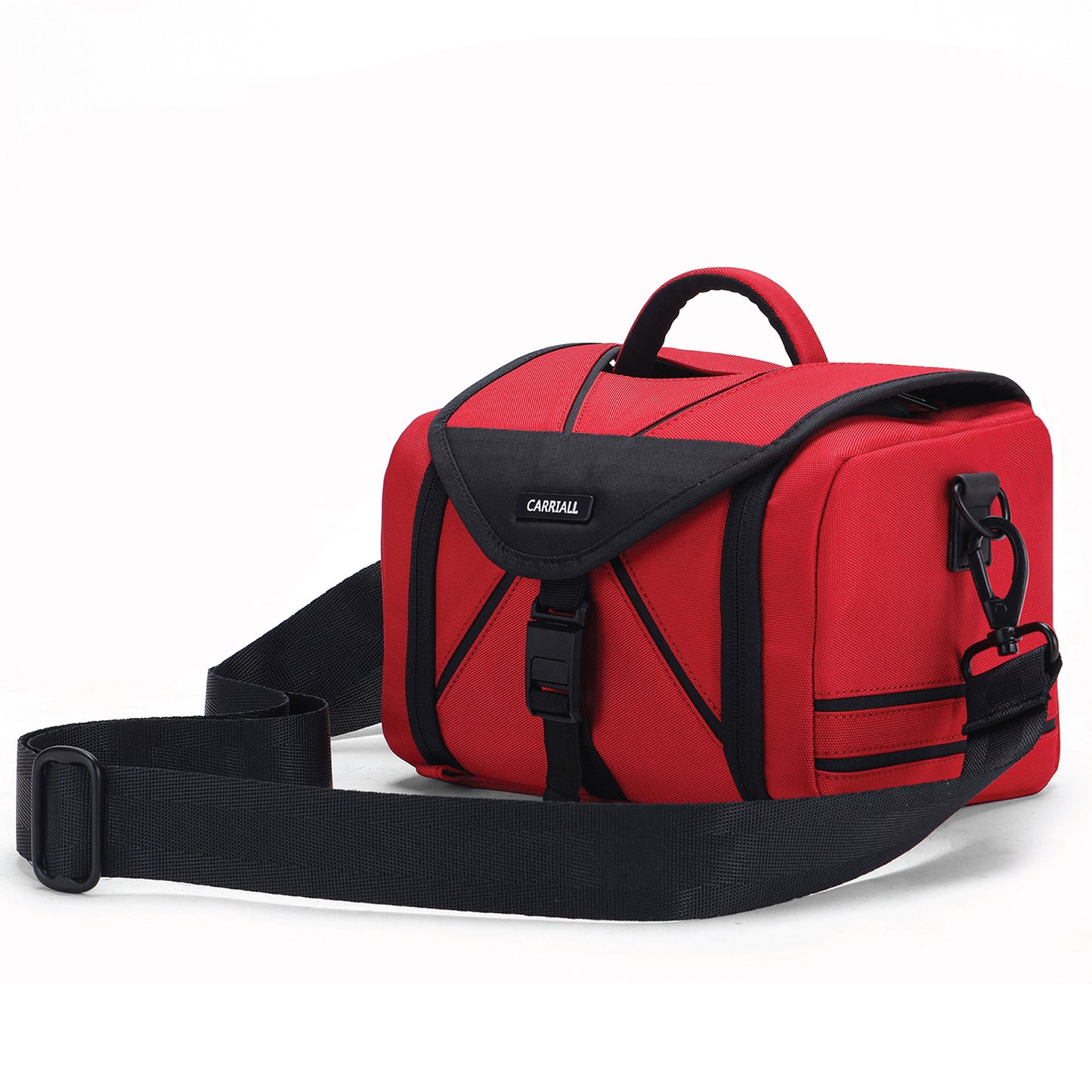 Carriall Zento - The Kids Meal Bag Red & Black Lunch Bag For Kids Boys & Girls (Red & Black)
