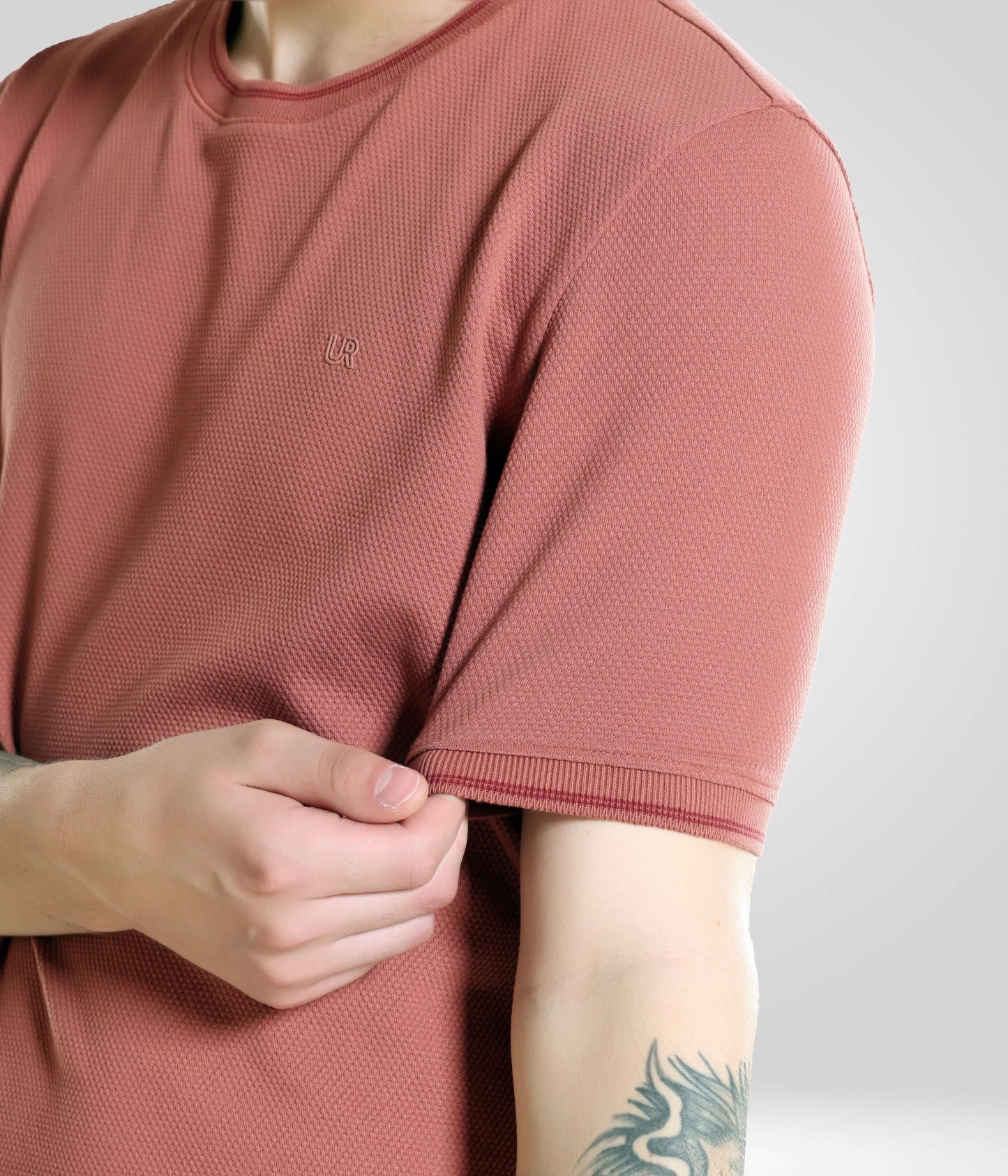 Crew Neck Tshirt |Cool Tech + UV Protectant + Anti Odour  VIVIDBRICK