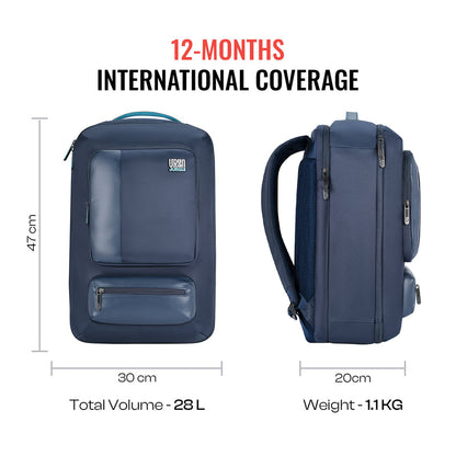 Harbor Overnighter -Blue-Large | Urban Jungle at Broadway