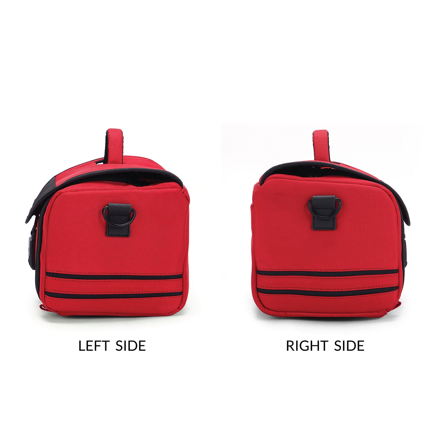 Carriall Zento - The Kids Meal Bag Red & Black Lunch Bag For Kids Boys & Girls (Red & Black)