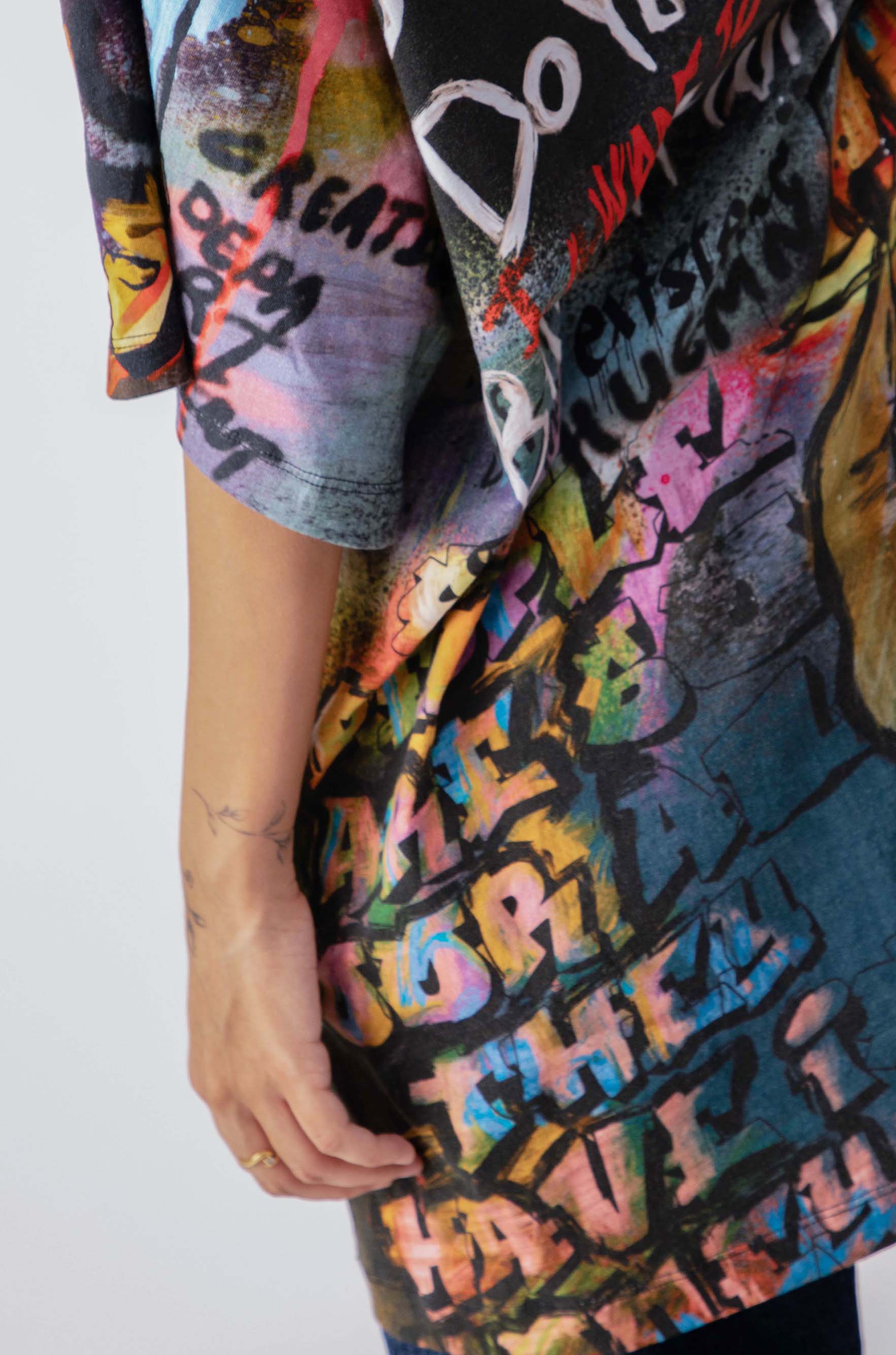 Huemn City' Graffiti T-Shirt | Huemn at Broadway