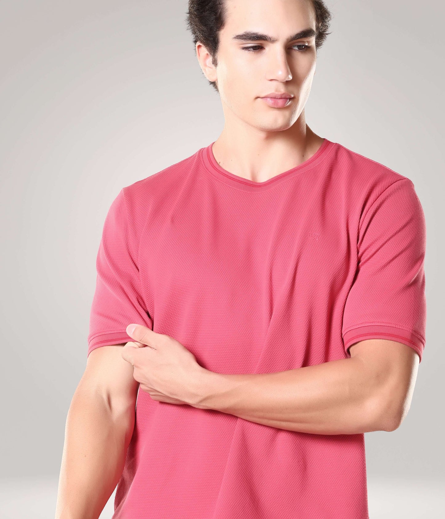 Crew Neck Tshirt |Cool Tech + UV Protectant + Anti Odour  REGALPINK