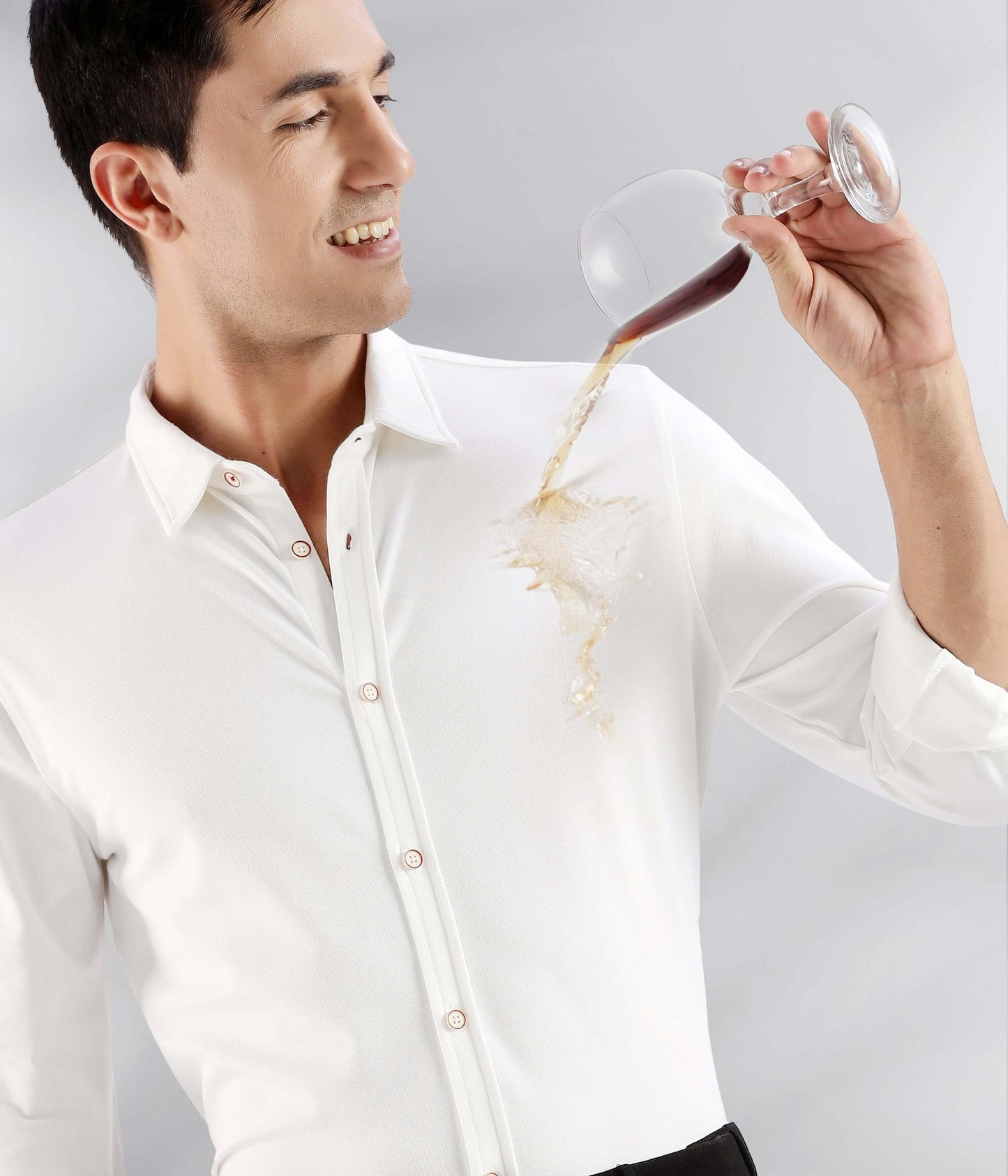 Shirt | Anti Stain Anti Odor Water Repellent   WHITEWILLOW