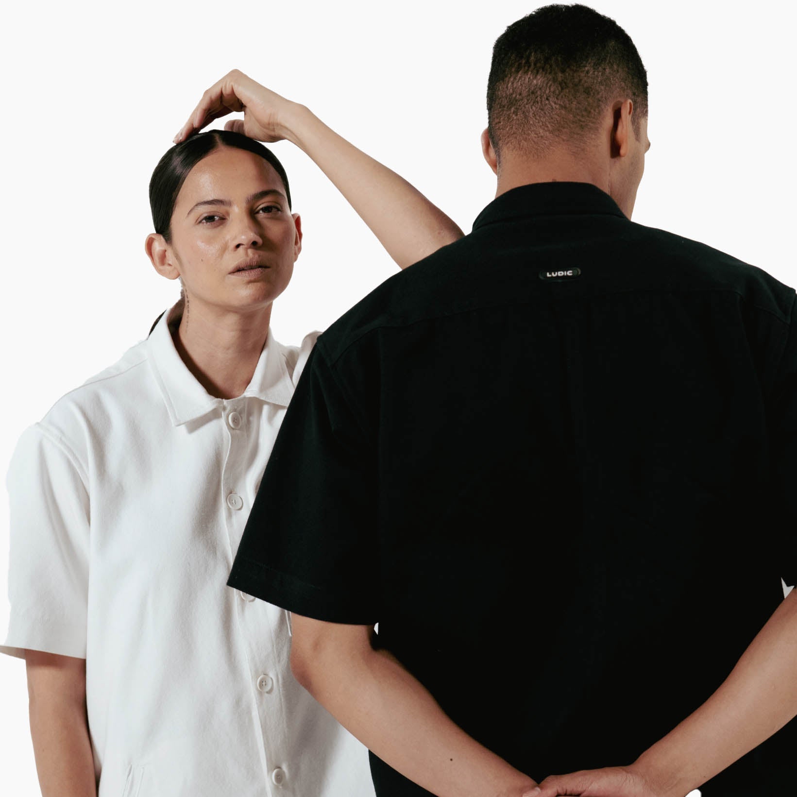 Circuit Shirt Black | Ludic at Broadway