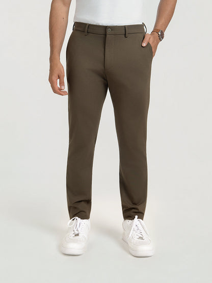 Highland Olive Slim Fit Lightweight Power Stretch Pants