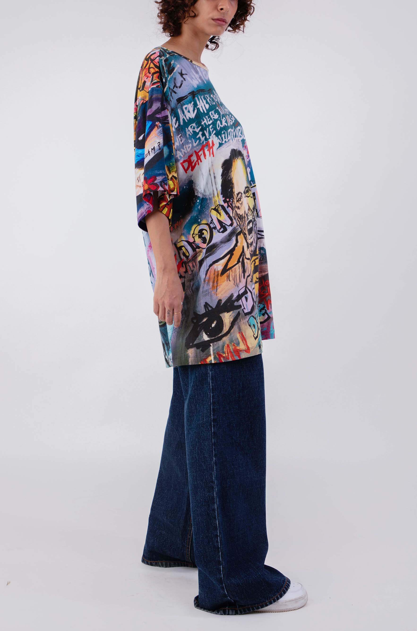 Huemn City' Graffiti T-Shirt | Huemn at Broadway