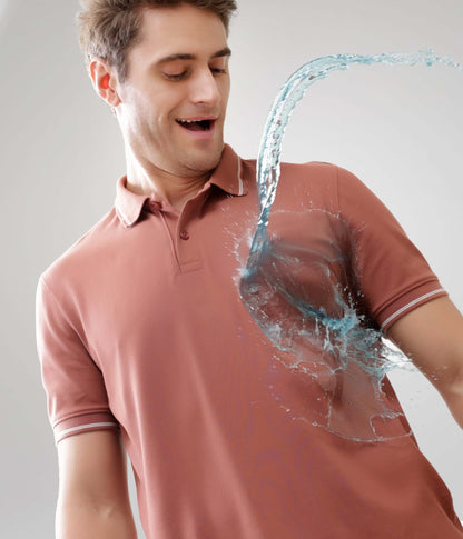 Polo Tshirt | Anti Stain Anti Odor Water Repellent   LUXECOCOA