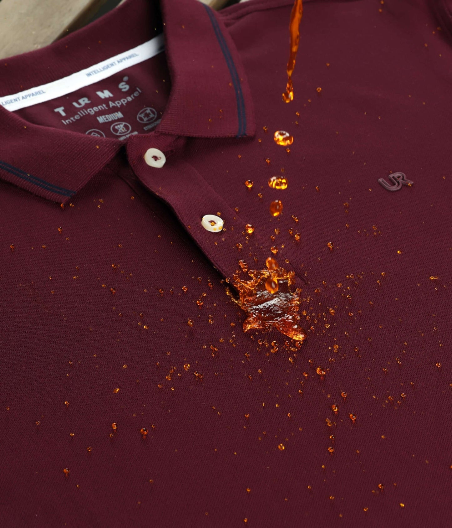 Polo Tshirt | Anti Stain Anti Odor Water Repellent   WINE