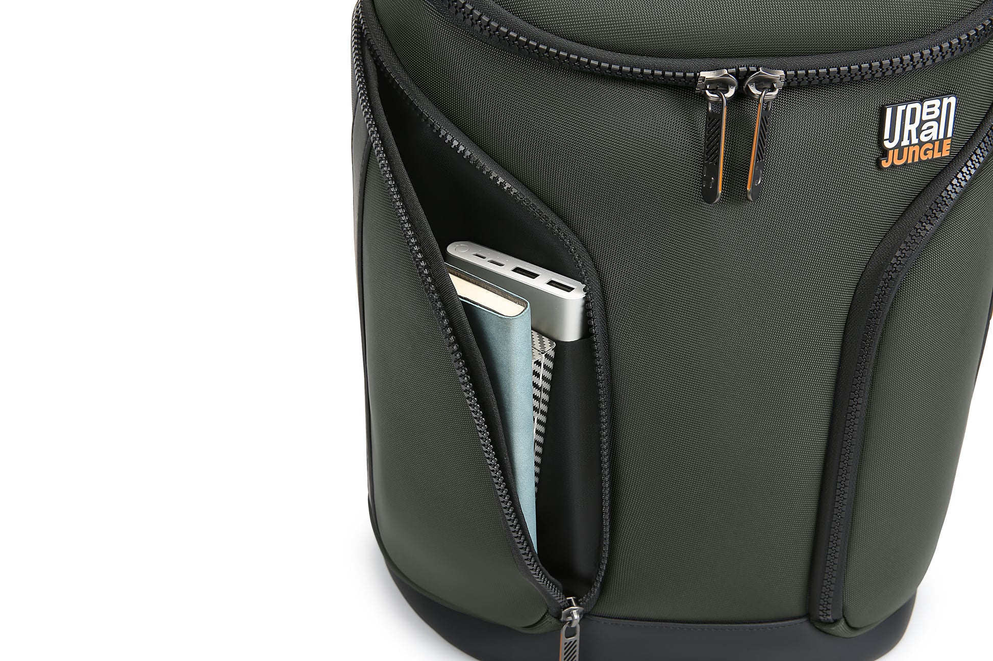 City Run Backpack -Olive-Large | Urban Jungle at Broadway