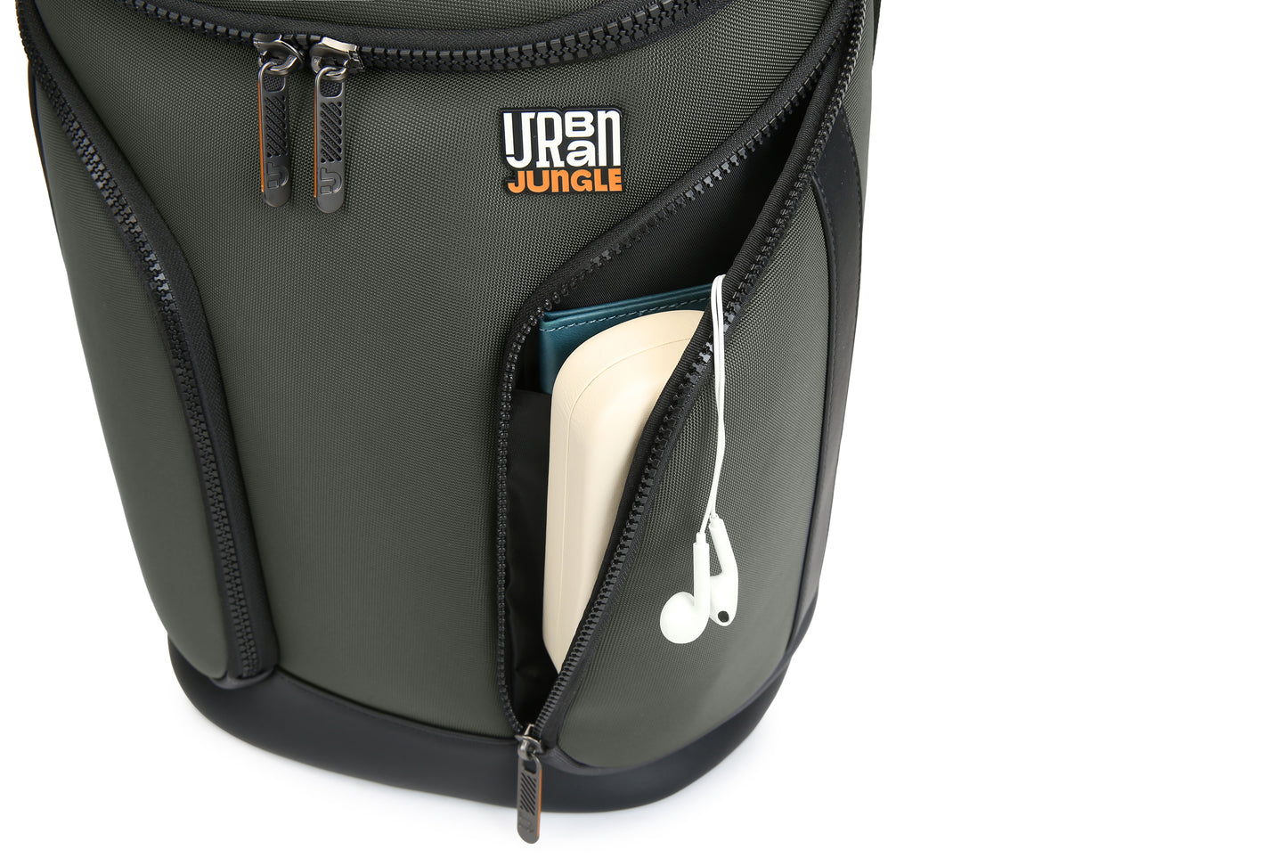 City Run Backpack -Olive-Large | Urban Jungle at Broadway