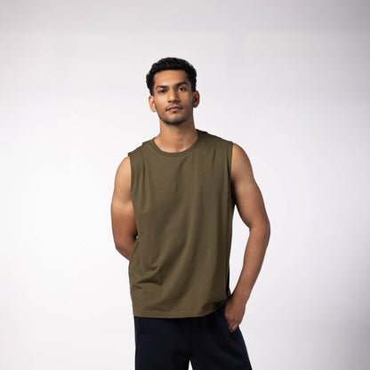 Mens Tank Top - Olive