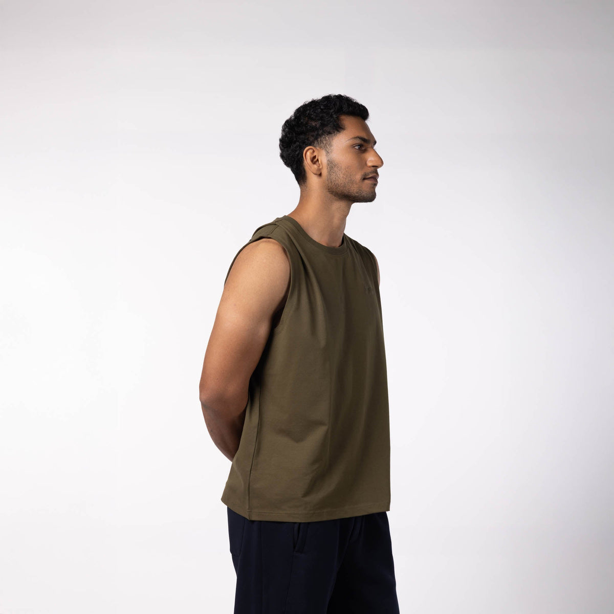 Mens Tank Top - Olive