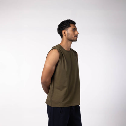Mens Tank Top - Olive
