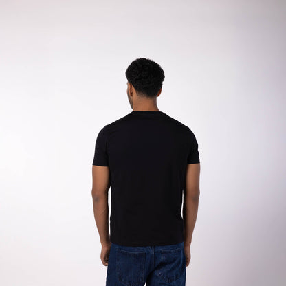 Lounge Stretch Roundneck T-Shirt - Black