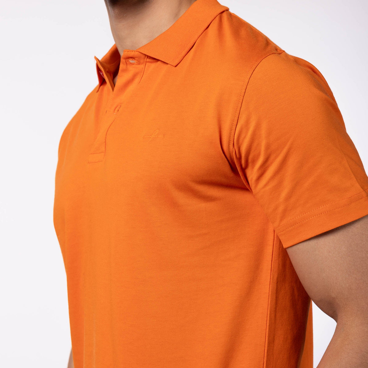 Men's Regular Polo - Pumpkin
