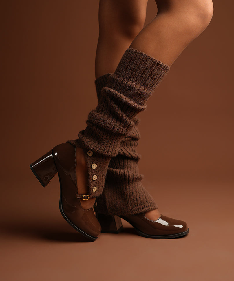 Leg Warmer - Brown