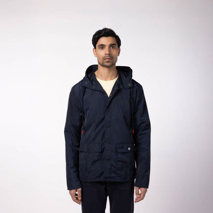 ARKS Windbreaker Jacket - Navy Blue