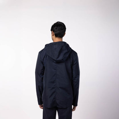 ARKS Windbreaker Jacket - Navy Blue