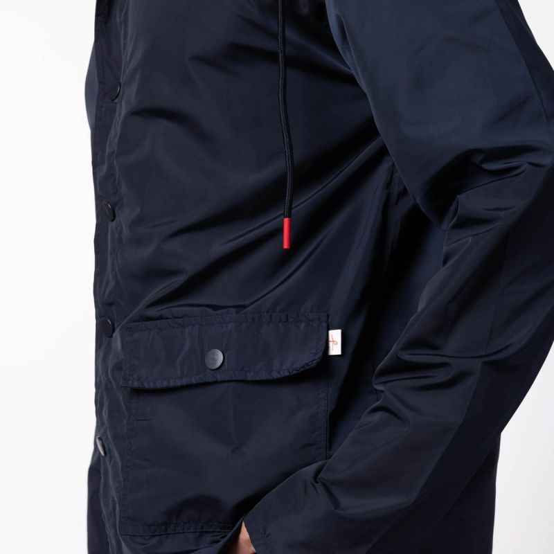 ARKS Windbreaker Jacket - Navy Blue