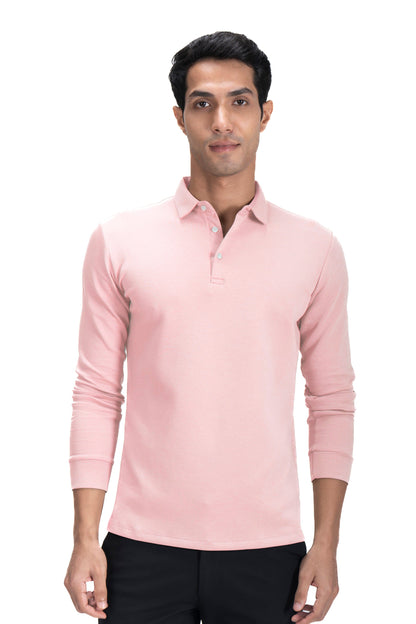 Legacy Polo Sweater - Summer Pink