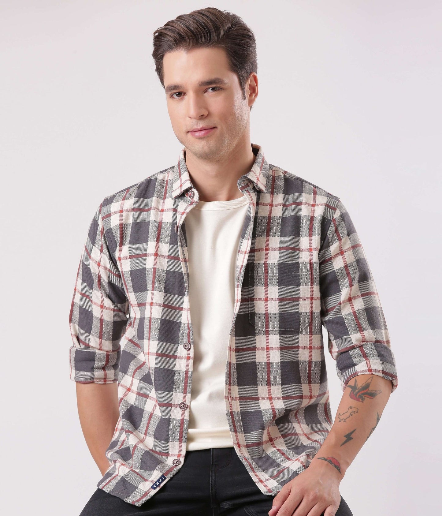 Denmark Shirt |Moisture Control + Anti Odour  GREYEMBLEM