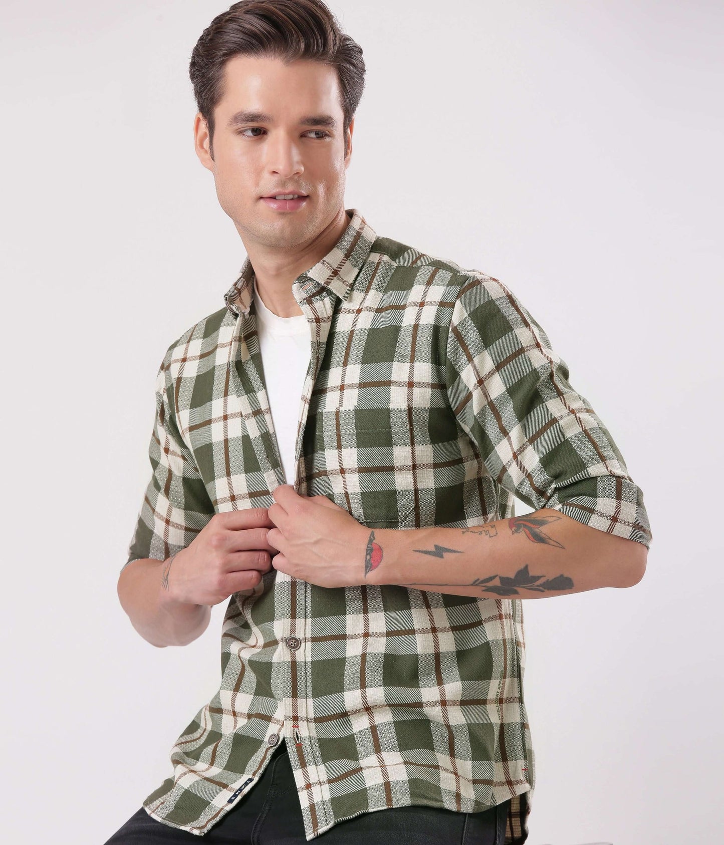 Denmark Shirt |Moisture Control + Anti Odour  METEORGREEN