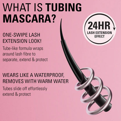 Revolution Wrap Lash Tubing Mascara - Black | Makeup Revolution at Broadway