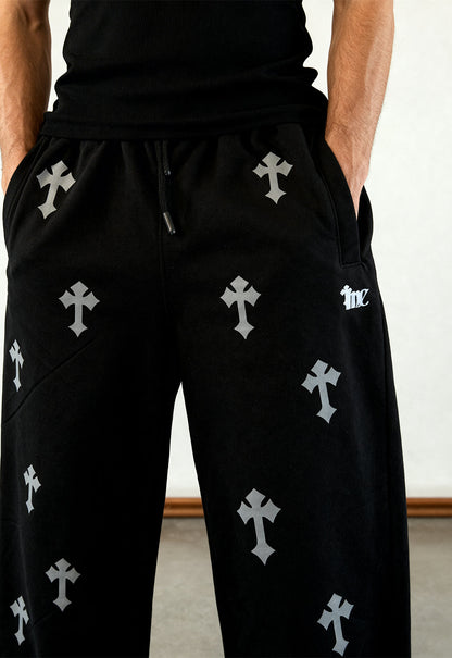 Gothic Cross Signature Cotton Pant