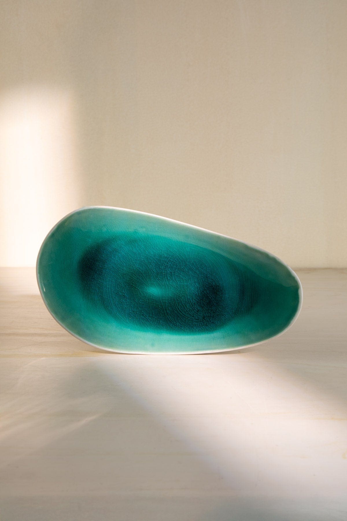 Midori Ceramic Oval Platter