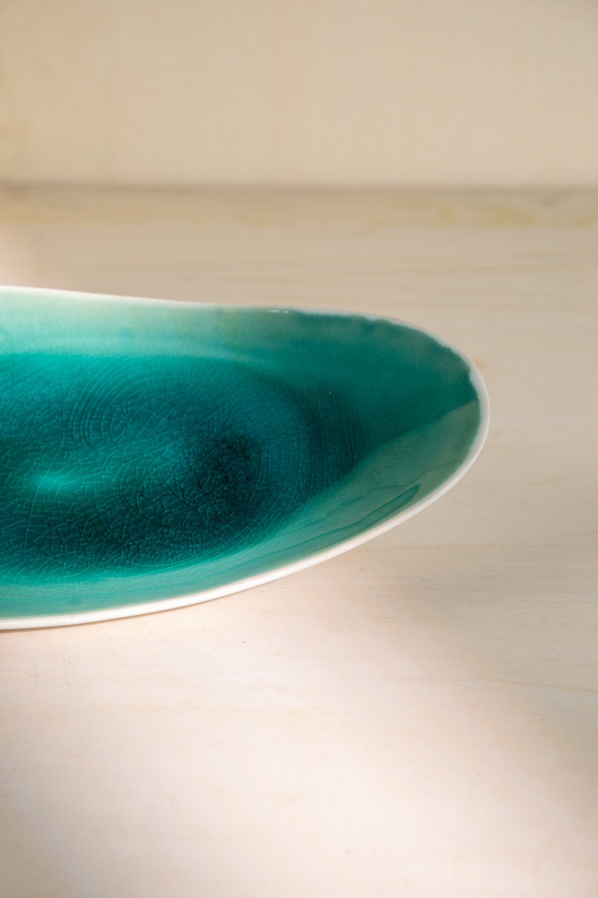 Midori Ceramic Oval Platter