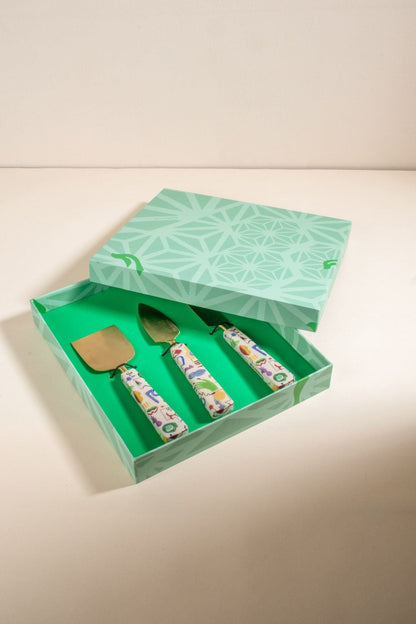 Face To Face Cheese Set (Set Of 3)
