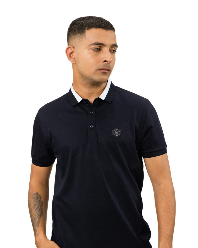 Afterglow Waffle Poloshirt