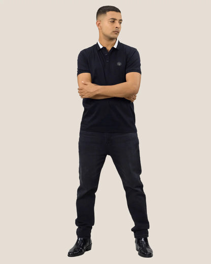 Afterglow Waffle Poloshirt