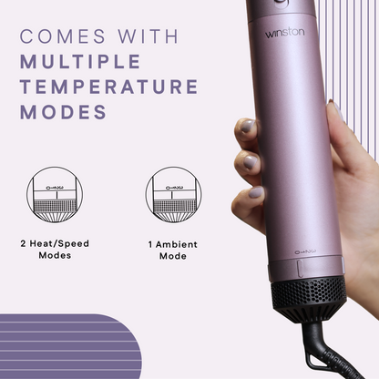 5 in 1 Hair Blow Brush | Auto Curler, Dryer, Straightener & Styler -1 | Winston at Broadway
