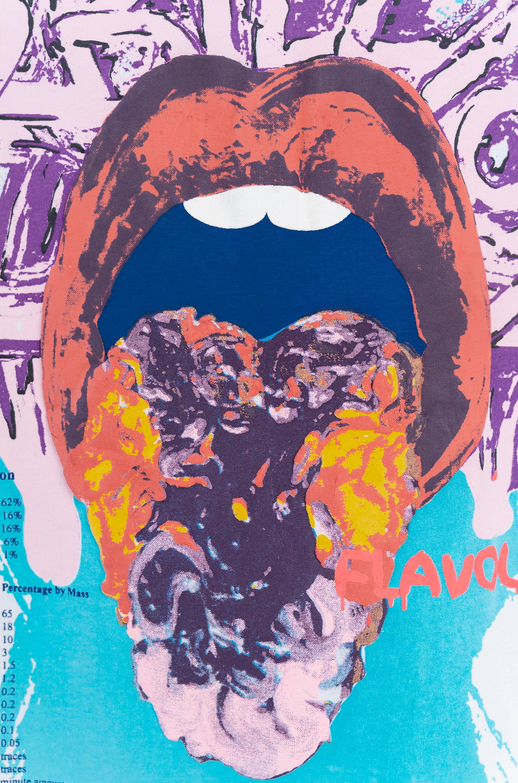 8 Billion Flavours' T-Shirt (White) | Huemn at Broadway