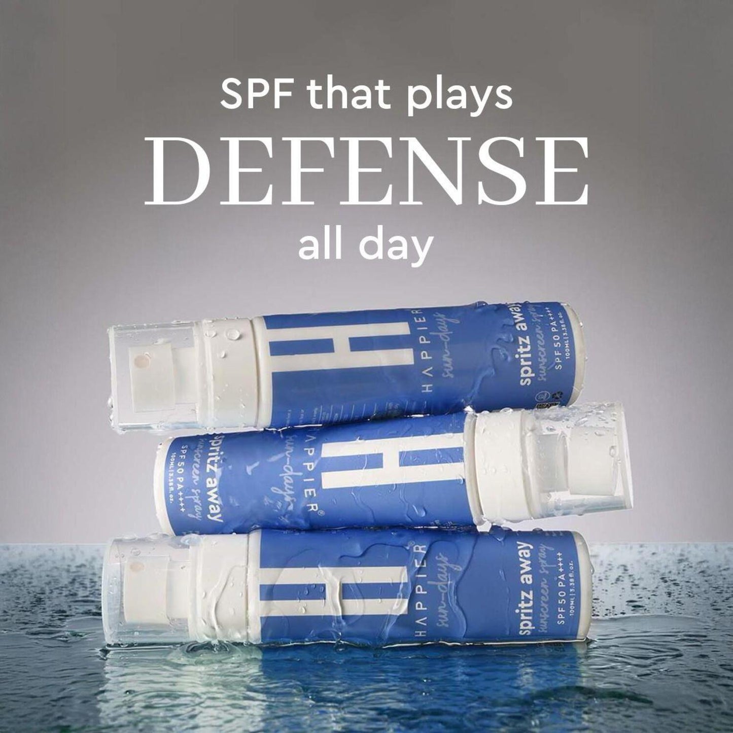 Happier Sun-days Sunscreen Spray SPF 50 PA++++ - Experience the Ultimate Sun Protection 100ml