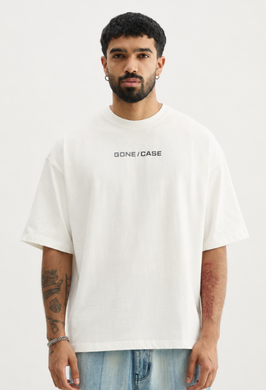White Gone/Case T-shirt