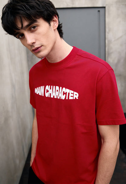 Voice Mail Hot Pink Heavyweight-Oversized T-Shirt
