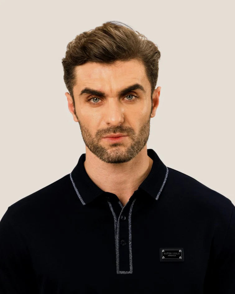 Party Perfect Lurex Poloshirt