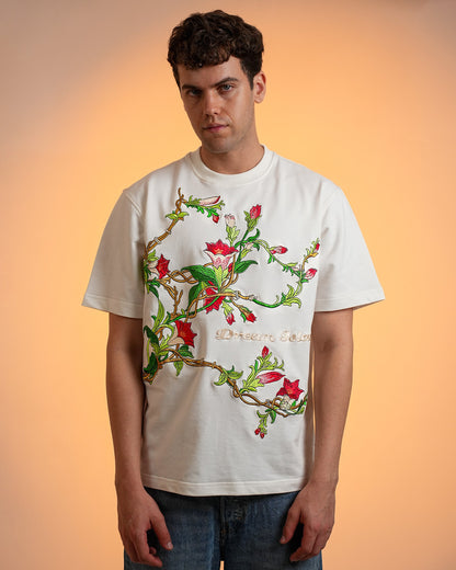 BLOOM T-SHIRT - OFF WHITE