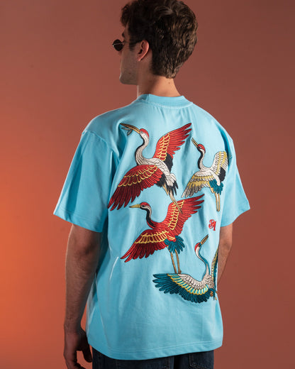 ETERNAL SKY T-SHIRT- SKY BLUE