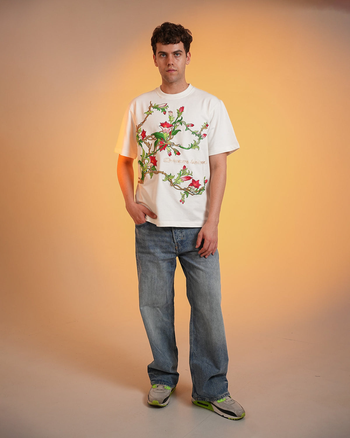 BLOOM T-SHIRT - OFF WHITE